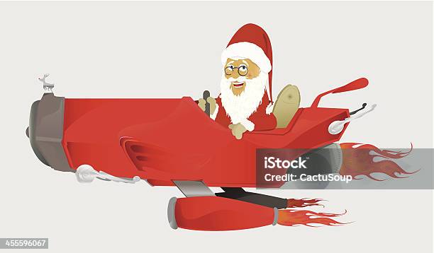 Santas Aluguer De - Arte vetorial de stock e mais imagens de Pai Natal - Pai Natal, Carro, Carro Elétrico