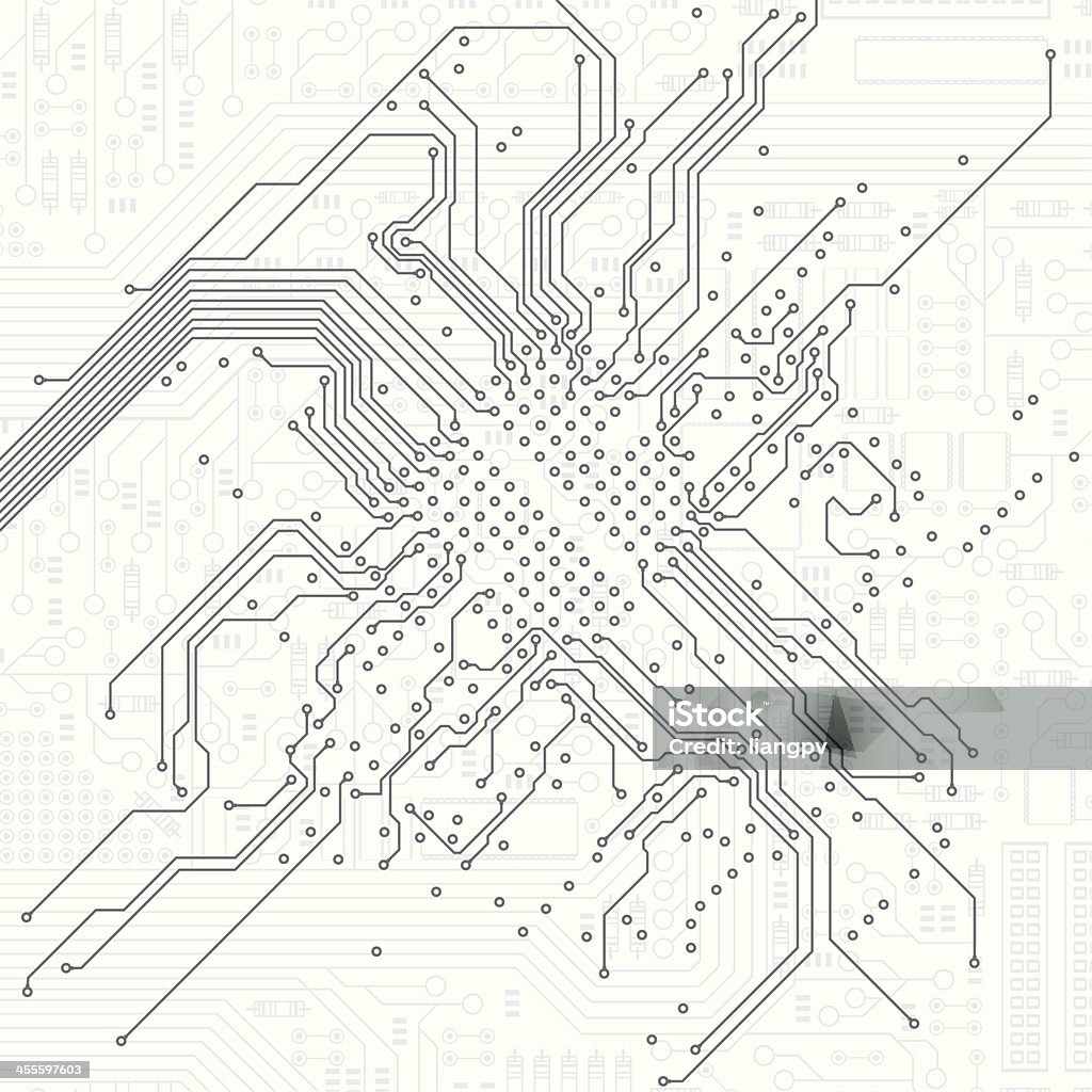 マザーボード - 回路基板のロイヤリティフリーベクトルアート