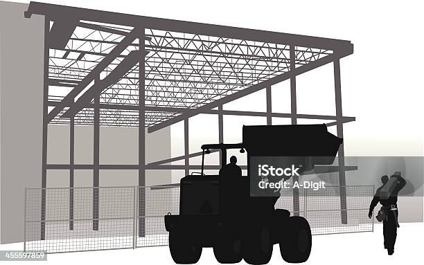 Ilustración de En Construcción y más Vectores Libres de Derechos de Solar de construcción - Solar de construcción, Adulto, Color negro