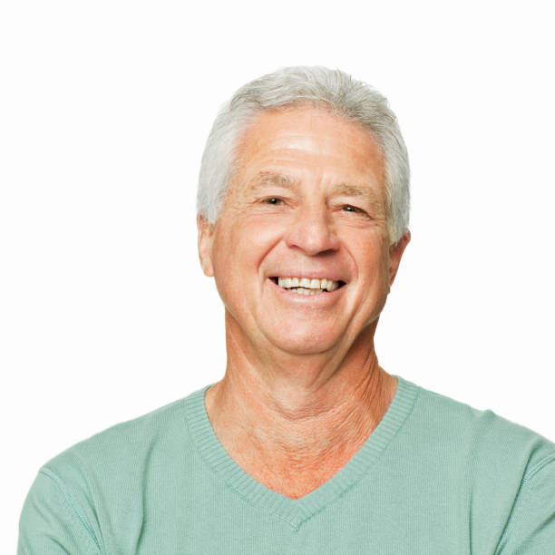 istock Portrait of a Senior Man - Isolated 455597967