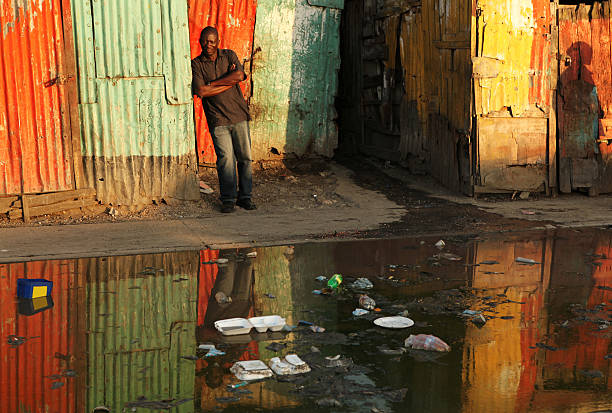 Man leaning the colorful shades