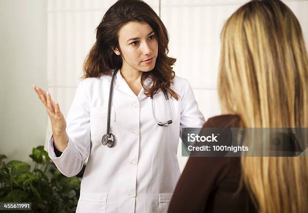 Doctor And Patient Stock Photo - Download Image Now - Adult, Adults Only, Care