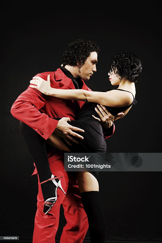 ダンスの情熱タンゴ - 2人のロイヤリティフリーストックフォト