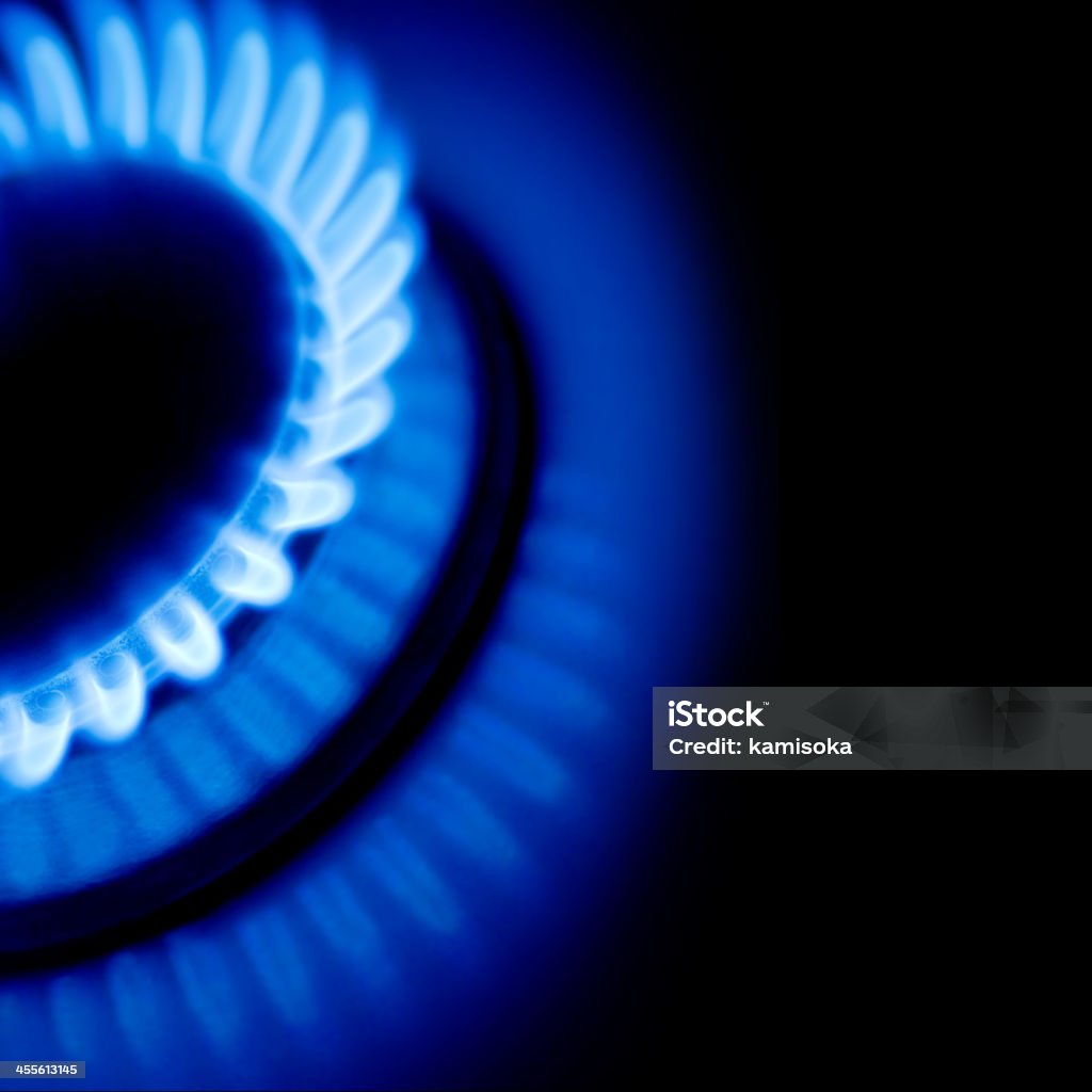 Gas flame Gas flame with Copy Space – Shallow depth of field   Abstract Stock Photo