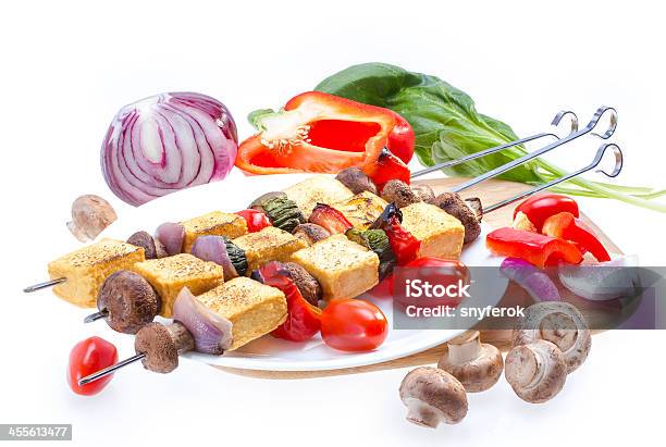 Tofu Kebab Stock Photo - Download Image Now - Appetizer, Baked, Cooked