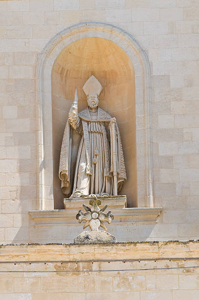 igreja de st. giovanni evangelista. lecce. região de puglia. itália. - giovanni boccaccio imagens e fotografias de stock