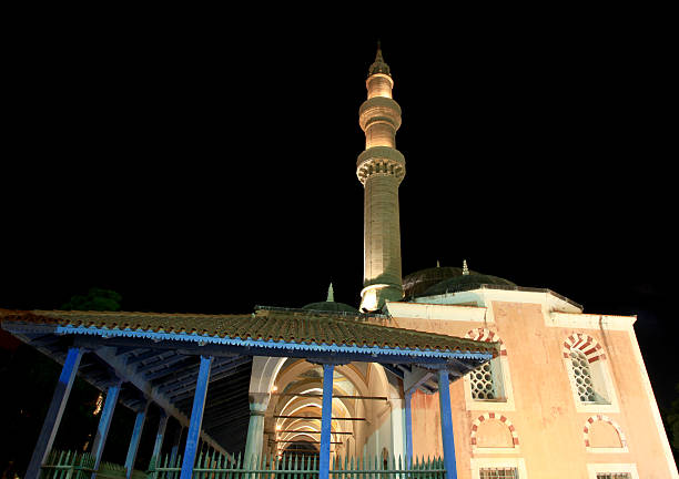 mesquita suleimans minarete - suleiman’s mosque - fotografias e filmes do acervo