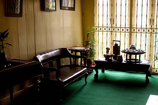 istock Chinese living room 455621589