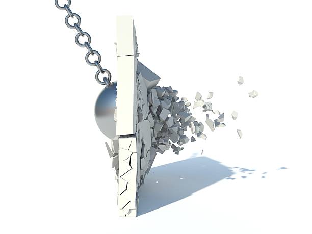 istock destruction of walls 455621661
