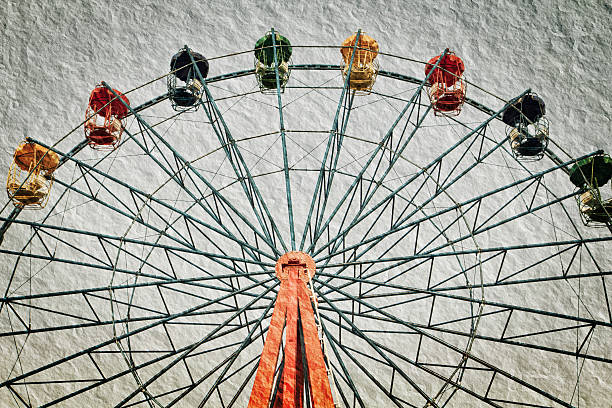istock ferris wheel in vintage style 455627357