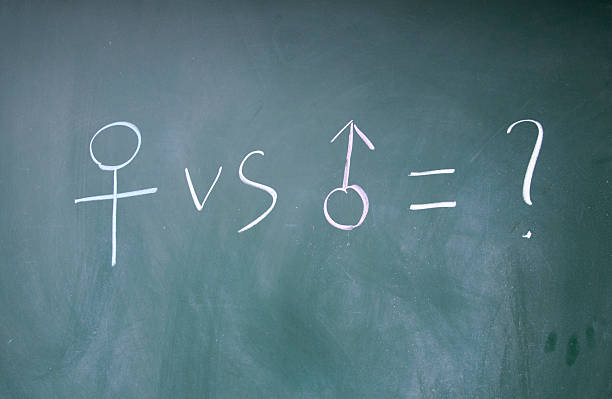istock man vs woman symbol 455628231