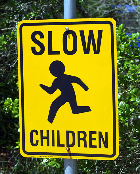 istock Caution children at play sign 455634211