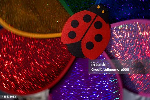 Colorful Pinwheel Detail Stock Photo - Download Image Now - Blue, Circle, Color Image