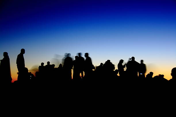 istock people silhouettes  on nemrut mountain 455637587