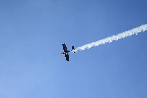 Aerobatic team at airshow