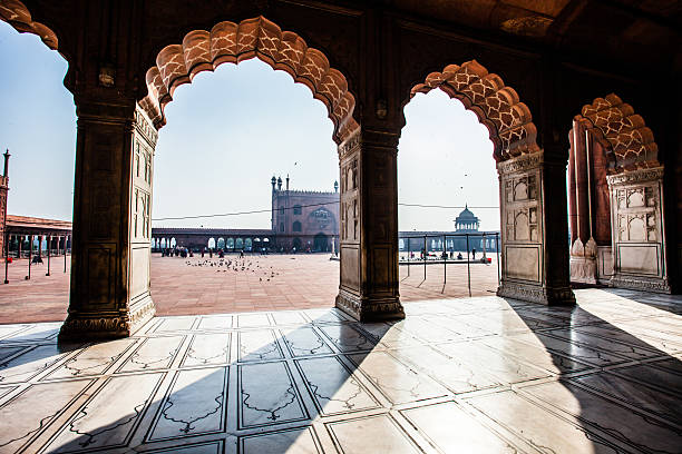 istock Jama Masjid Mosque, old Delhi, India. 455642353