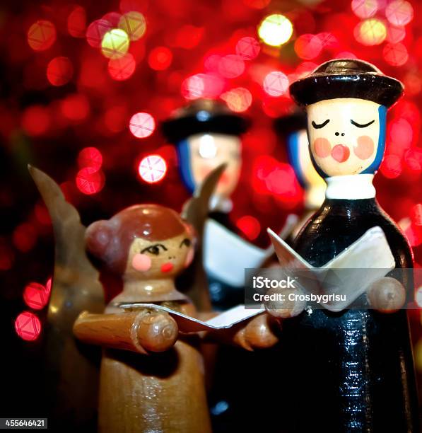 Caroler Stock Photo - Download Image Now - Caroler, Singing, Advent