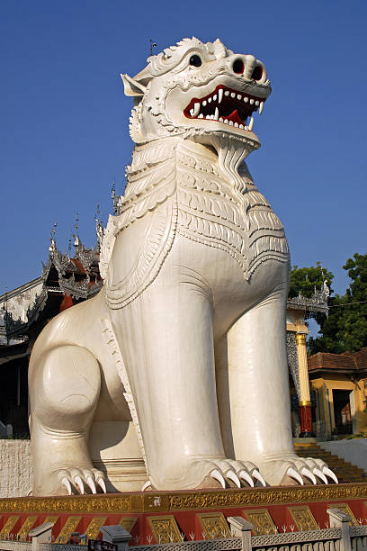 istock Chinthes, Mandalay, Myanmar 455646657