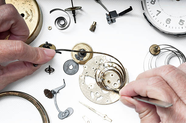 istock Repair of watches 455649541