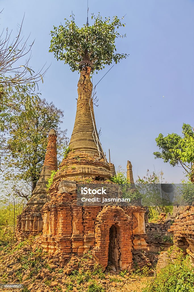 Indein, Lac Inle - Photo de Architecture libre de droits