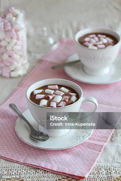 Hot Chocolate With Marshmallows Stock Photo - Download Image Now - Chocolate, Christmas, Comfortable