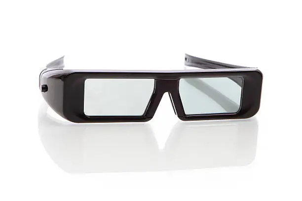 Photo of three-D (3D) eyeglasses for LCD TV