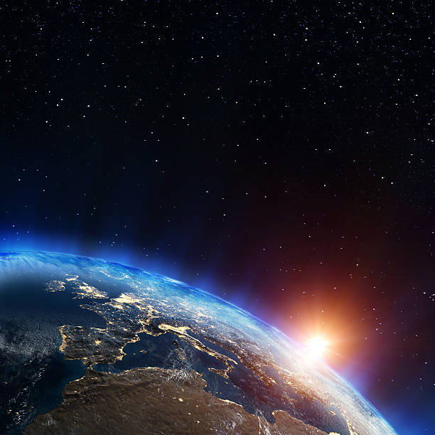istock City lights of Europe visible from space 455660485