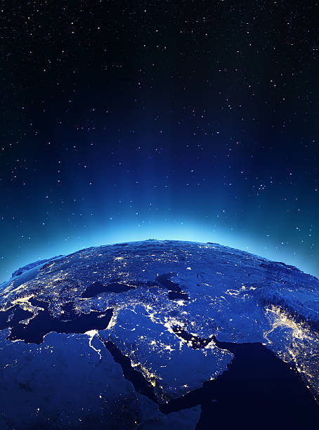 istock Middle East city lights 455660547