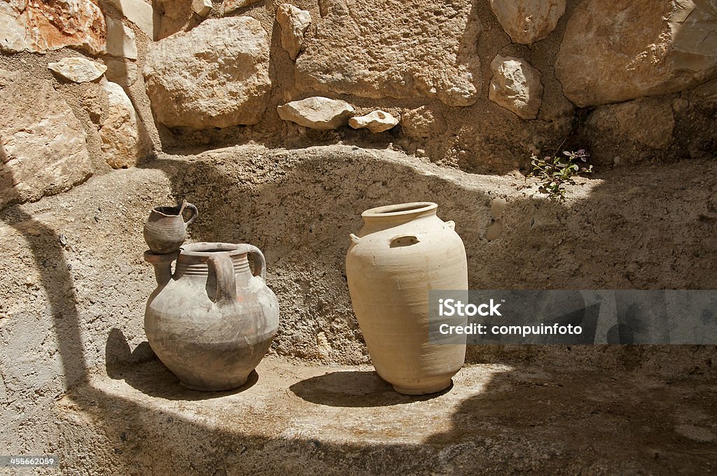 Vecchio vasi in Israele - Foto stock royalty-free di Israele
