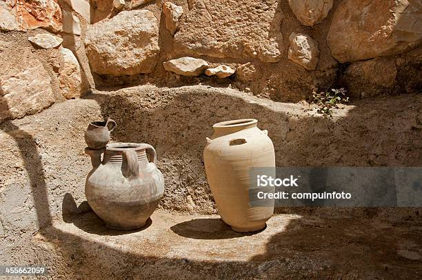 Vecchio Vasi In Israele - Fotografie stock e altre immagini di Israele - Israele, Antico - Condizione, Archeologia
