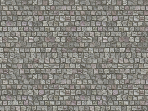 Granite cobblestoned pavement background.