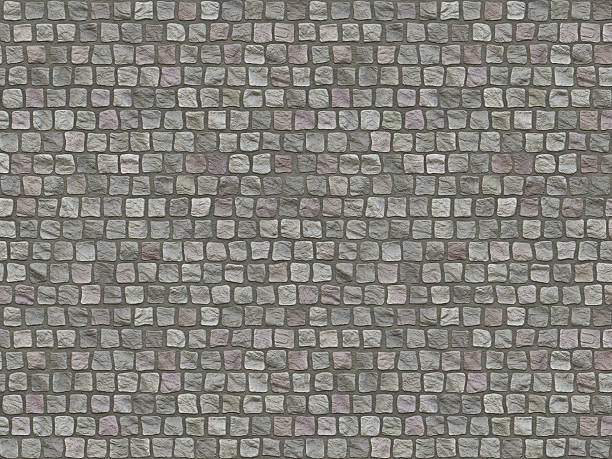 гранит cobblestoned тротуар фоне. - stone granite textured rock стоковые фото и изображения