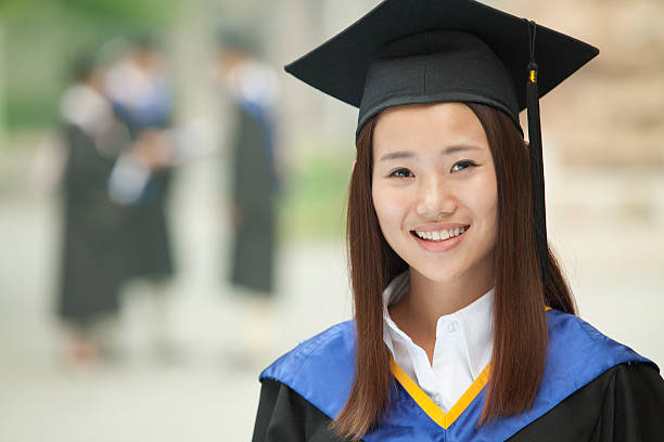 istock Young Female University Graduate, Portrait, Close-Up 455670659