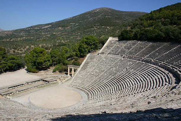 istock Ancient theatre of Epidavros, Greece 455679671