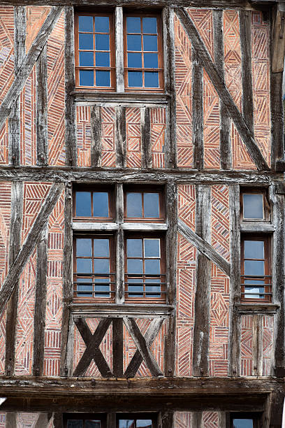 istock Half-timbered house in Tours 455680503