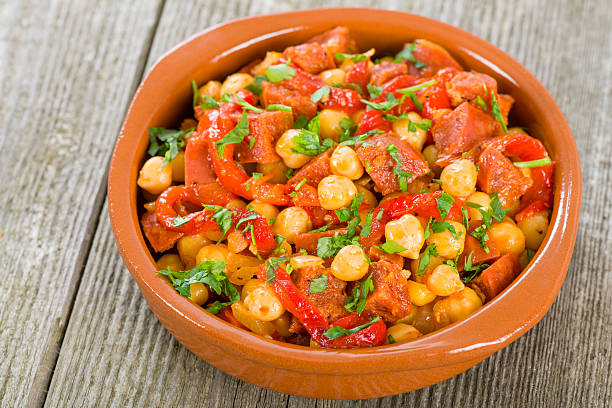 Chickpeas and Chorizo