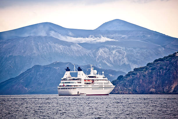 istock Ferry at the sea 455690781
