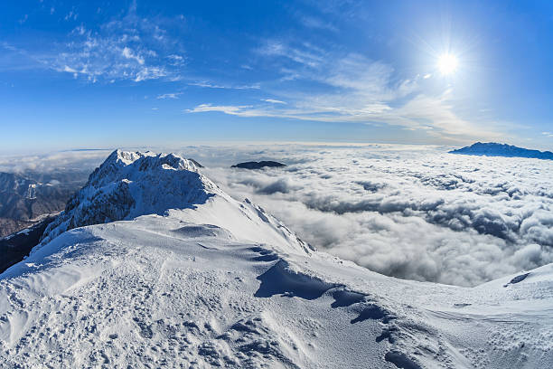 Piatra Craiului Mountains, Romania stock photo