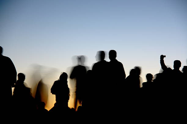 istock people silhouettes  on nemrut mountain 455693433