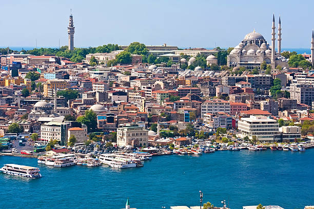 istock Golden Horn in Istanbul 455743555