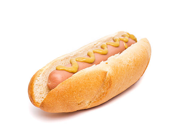 istock old-fashioned hot dog with mustard 455774223