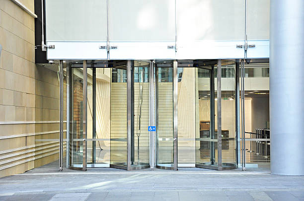 istock Revolving doors 455789979