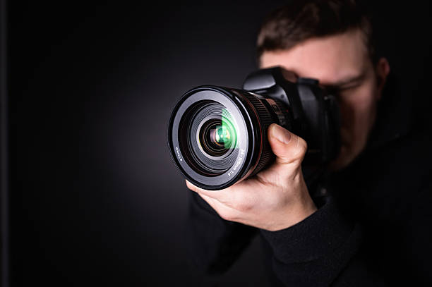 istock Portrait of a photographer 455809281