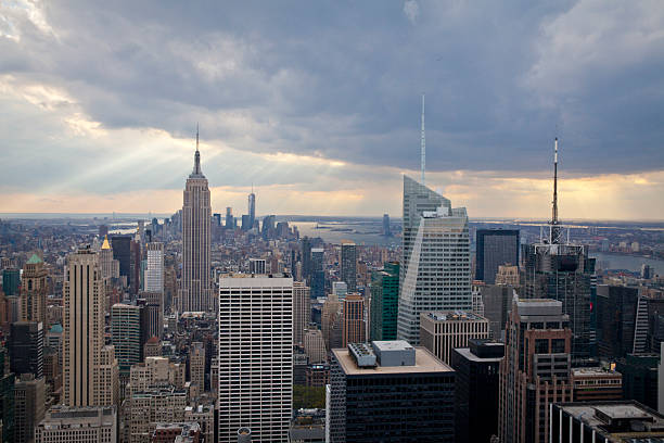 istock Jesus light on top of Manhattan 455823457