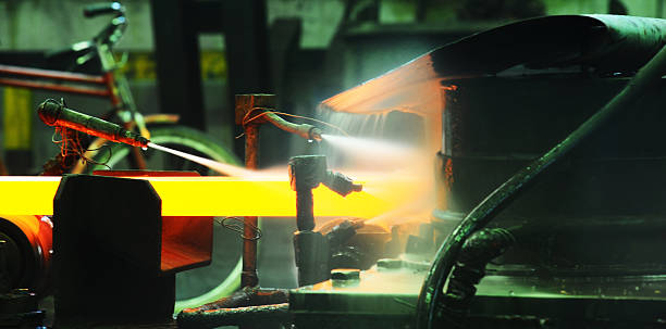 금속 파이프 - siderurgy 뉴스 사진 이미지