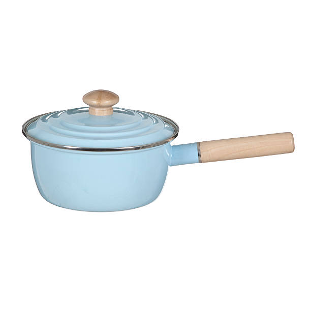 istock Steel Sauce Pan Isolated 455847151