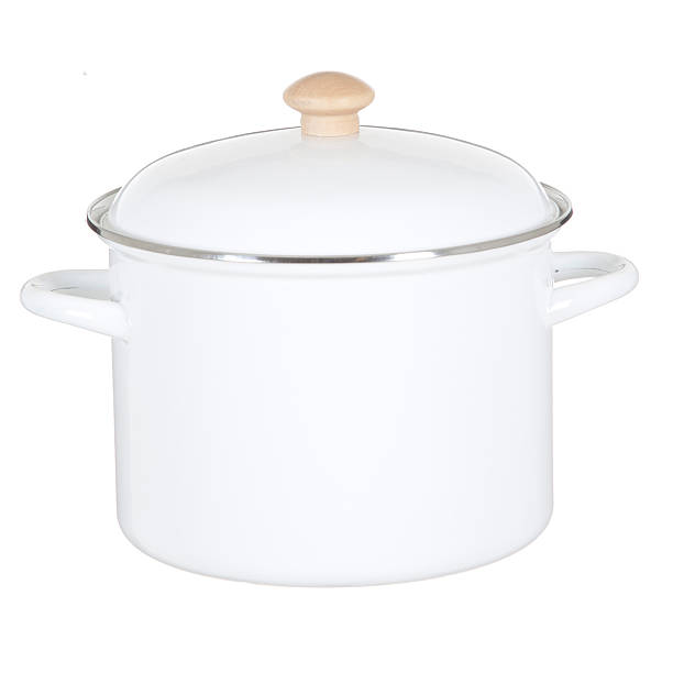 istock Covered Casserole In Steel Isolated 455847173