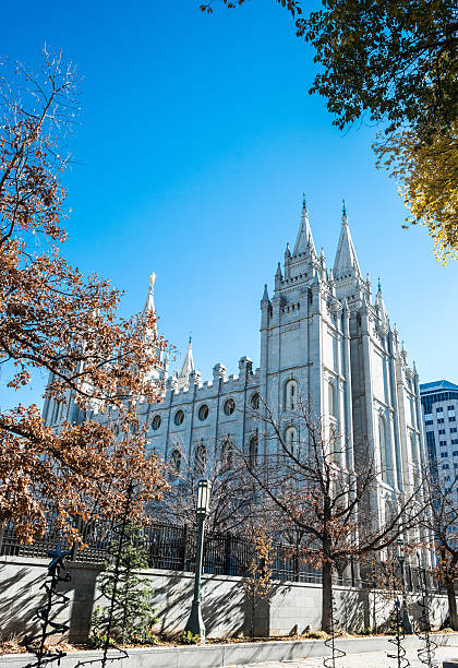 istock Temple at Salt Lake City 455940745
