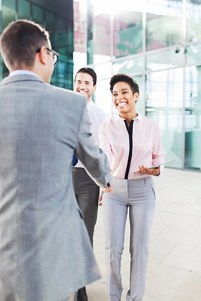istock Agreeing on a new deal. 455942357