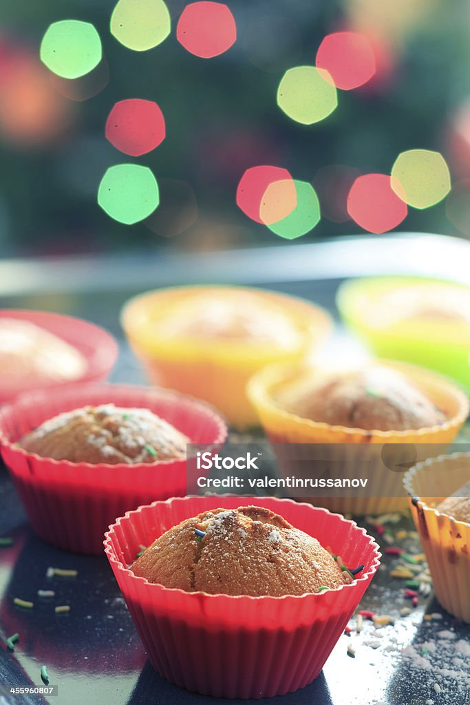 Yummy Muffins Baked Stock Photo